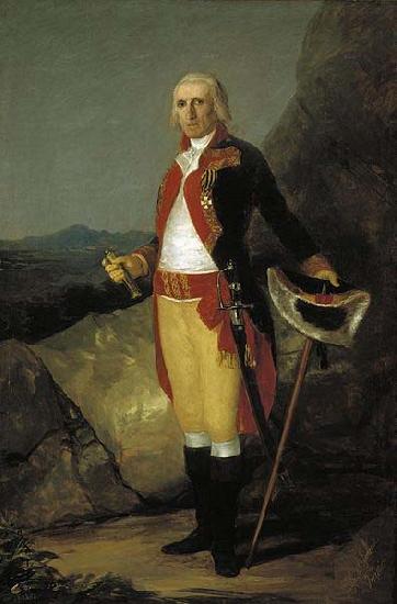Francisco de Goya General Jose de Urrutia oil painting image